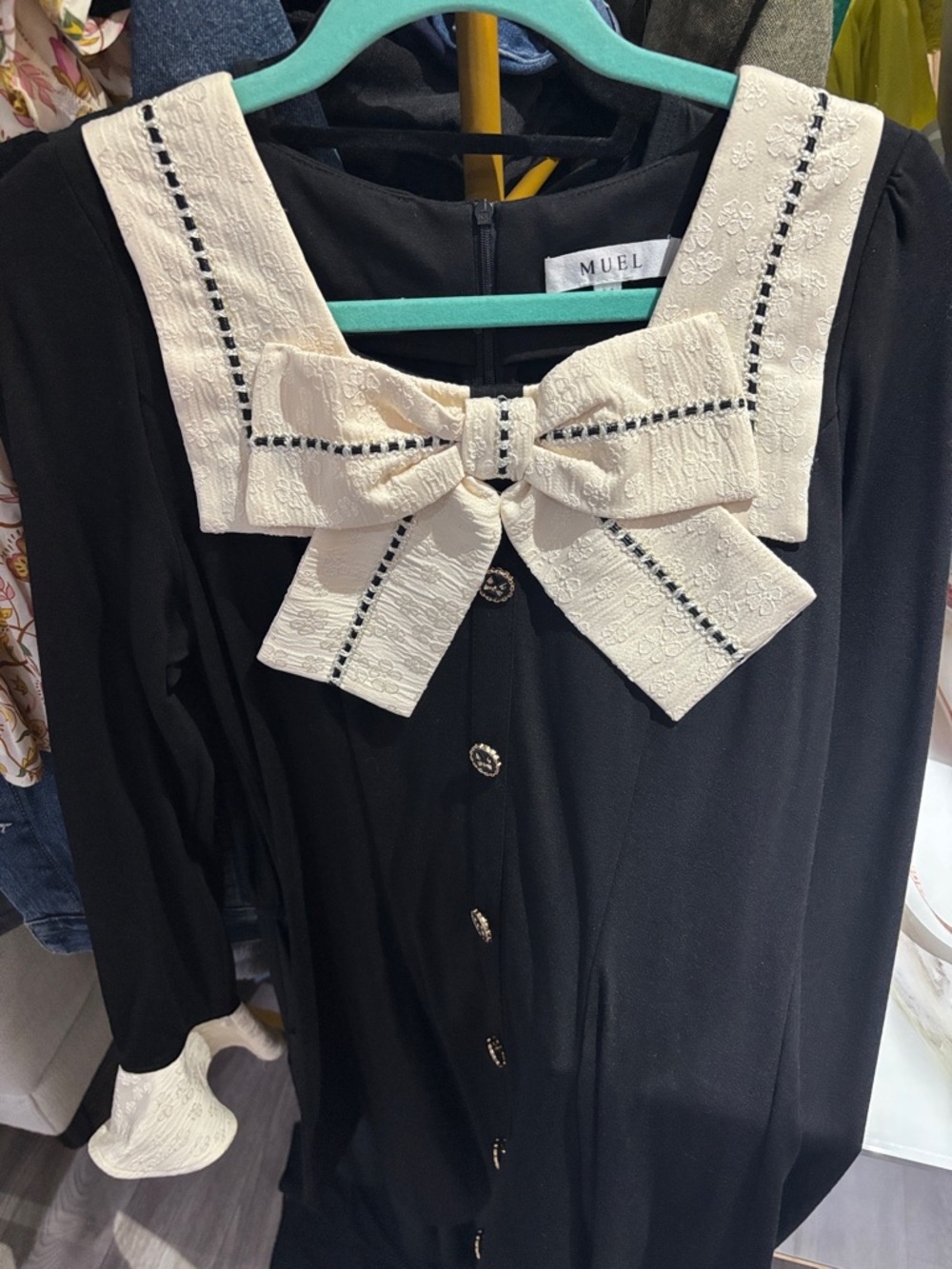 Fit & Flare Bow Dress